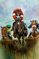 War party (edition 250) available in 2 sizes regular 280x500mm £79 or large 550x800 £250